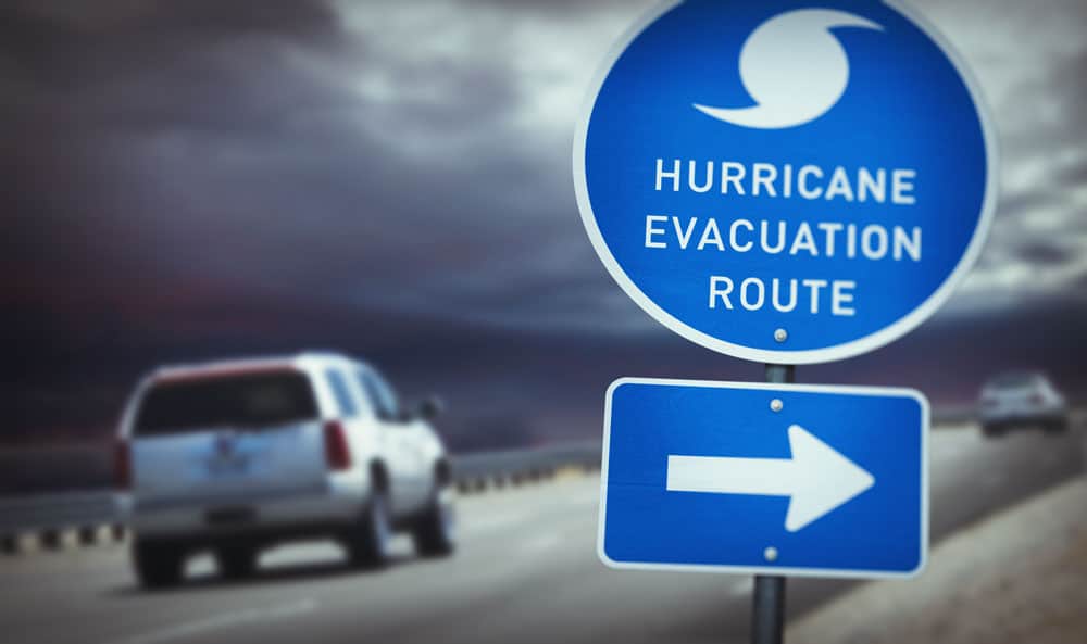 SUV - Hurricane Evacuation Route